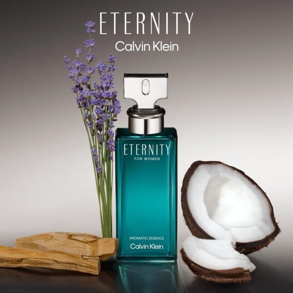Calvin Klein Eternity Aromatic Essence – Women's Floral Perfume – With Notes of Coconut Water, Peony Accord, Lavender Flower & Creamy Sandalwood Accord - Image 3