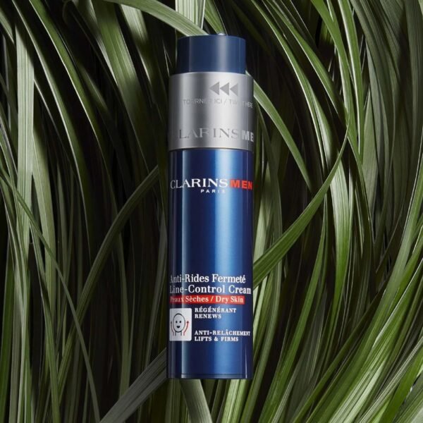 CLARINSMEN Line-Control Cream | Anti-Aging Moisturizer For Men | Visibly Firms and Tightens Sagging Skin Around Chin | Visibly Smoothes Deep Lines and Wrinkles | Dry Skin Type - Image 3