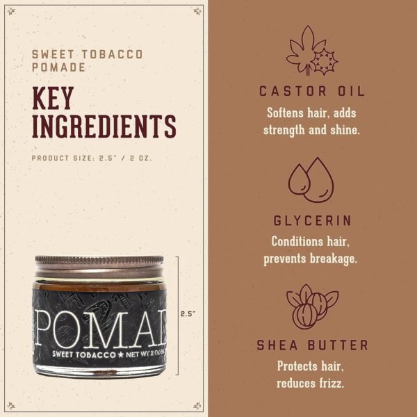 18.21 Man Made Original Sweet Tobacco Hair Styling Premium Products for Supreme Long Lasting Hold and Finish - Image 4