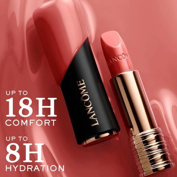 Lancôme L'Absolu Rouge Hydrating Cream Lipstick - Smudge-Resistant & Luminous Finish - Up To 18HR Comfort - Image 6