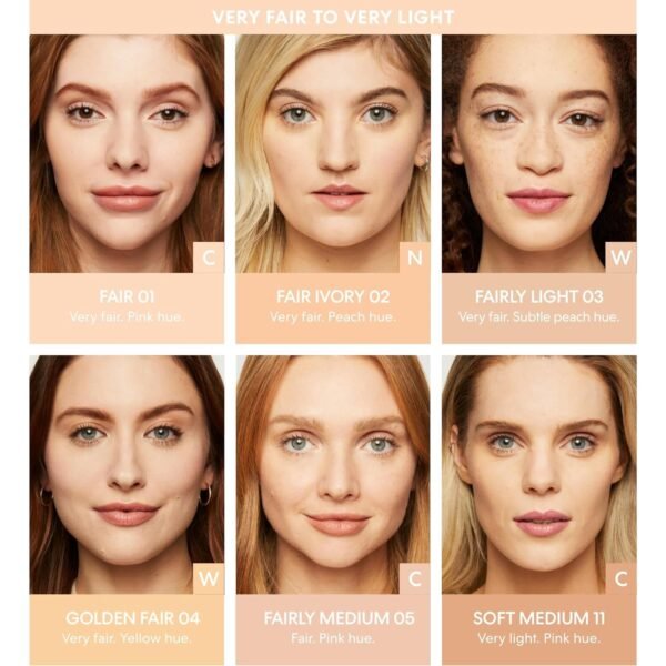 bareMinerals Original Loose Powder Foundation SPF 15, Clean Mineral Powder Face Makeup, Sheer-to-Full Coverage, Talc-Free, Non-Comedogenic, Vegan - Image 5