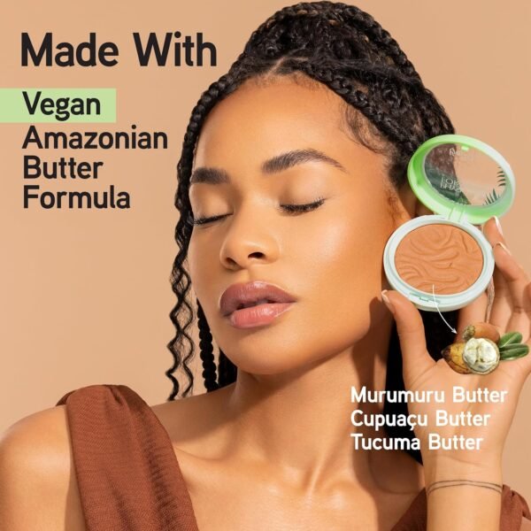 Physicians Formula Murumuru Butter Bronzer, Moisturizing, Nourishing Murumuru Butter Blend for Silky All-Day Luminous Glow, Dermatologist Tested, Hypoallergenic, Vegan & Cruelty-Free -Bronzer - Image 6