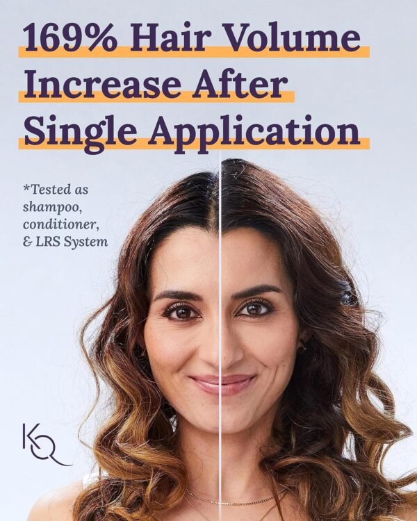 Keranique Hair Products Set for Thinning Hair - Volumizing Shampoo, Conditioner, Follicle Booster Serum, Spray for Fine Texture Boost, and Keratin Repair for Women - Image 3